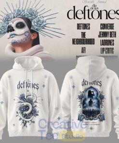 Dia De Los Deftones 2026 White Edition Hoodie