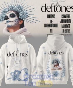 Dia De Los Deftones 2026 White Edition Hoodie