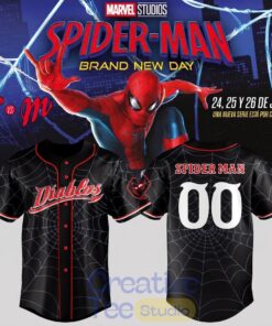 Diablos Rojos Del Mexico Spider Man Brand New Day 2026 Custom Jersey
