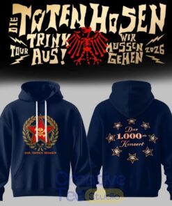 Die Toten Hosen Trink Aus! Wir Müssen Gehen – Tour 2026 Hoodie