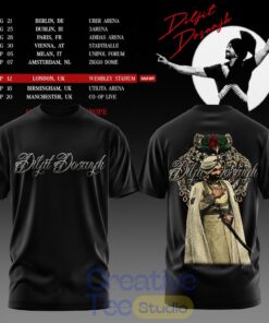 Diljit Dosanjh’s Aura World Tour 2026 Black Edition Tee