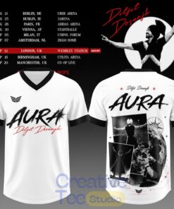 Diljit Dosanjh’s Aura World Tour 2026 Edition Football Jersey