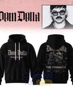 Dom Dolla Tour 2026 Nashville Edition Baseball Hoodie