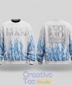 Drake Iceman Blue Flame 2026 Sweatshirt