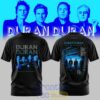 Duran Duran UK EU Autumn Tour 2026 Black Collection T-Shirt