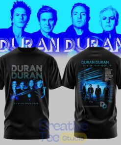 Duran Duran UK EU Autumn Tour 2026 Black Collection T-Shirt