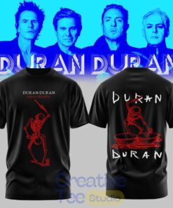 Duran Duran UK EU Autumn Tour 2026 Black Collection T-Shirt