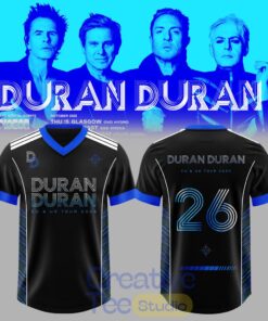 Duran Duran – UK & EU Autumn Tour 2026 Exclusive Football Jersey