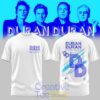 Duran Duran UK EU Autumn Tour 2026 White Collection T-Shirt