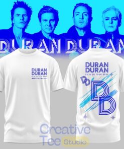 Duran Duran UK EU Autumn Tour 2026 White Collection T-Shirt