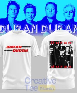 Duran Duran UK EU Autumn Tour 2026 White Collection T-Shirt