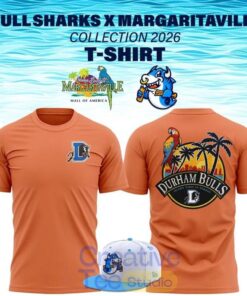 Durham Bulls Bull Sharks x Margaritaville 2026 T-Shirt