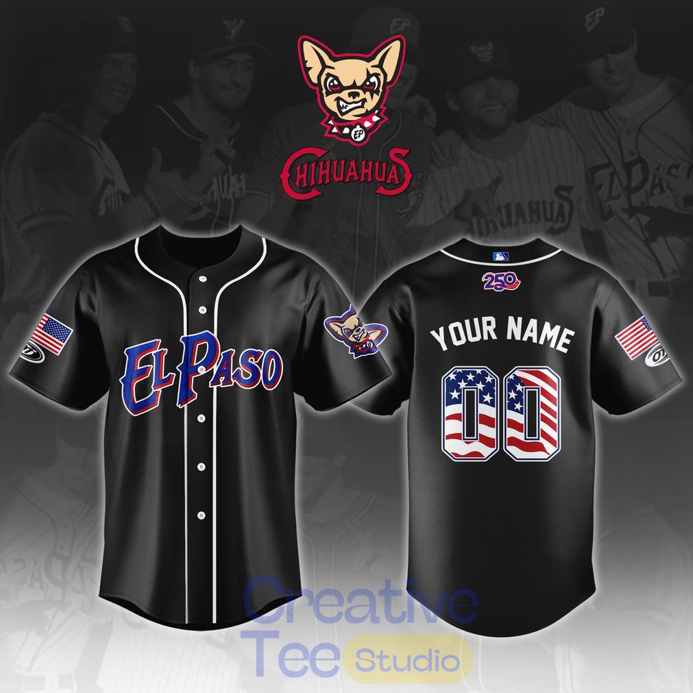 El Paso Chihuahuas 2026 4th of July 250th Jersey El Paso Chihuahuas 2026 4th of July 250th Jersey