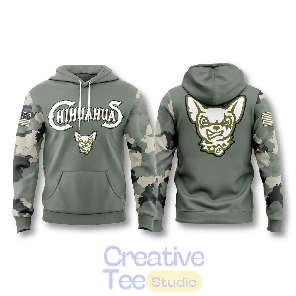 El Paso Chihuahuas Military Appreciation 2026 Hoodie El Paso Chihuahuas Military Appreciation 2026 Hoodie