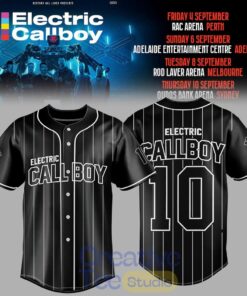 Electric Callboy TANZNEID World Tour 2026 Classic Baseball Jersey