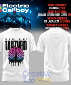 Electric Callboy TANZNEID World Tour – Australia 2026 2D Shirt