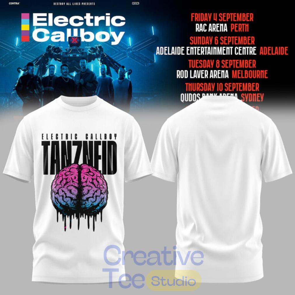 Electric Callboy TANZNEID World Tour – Australia 2026 2D Shirt Electric Callboy TANZNEID World Tour – Australia 2026 2D Shirt