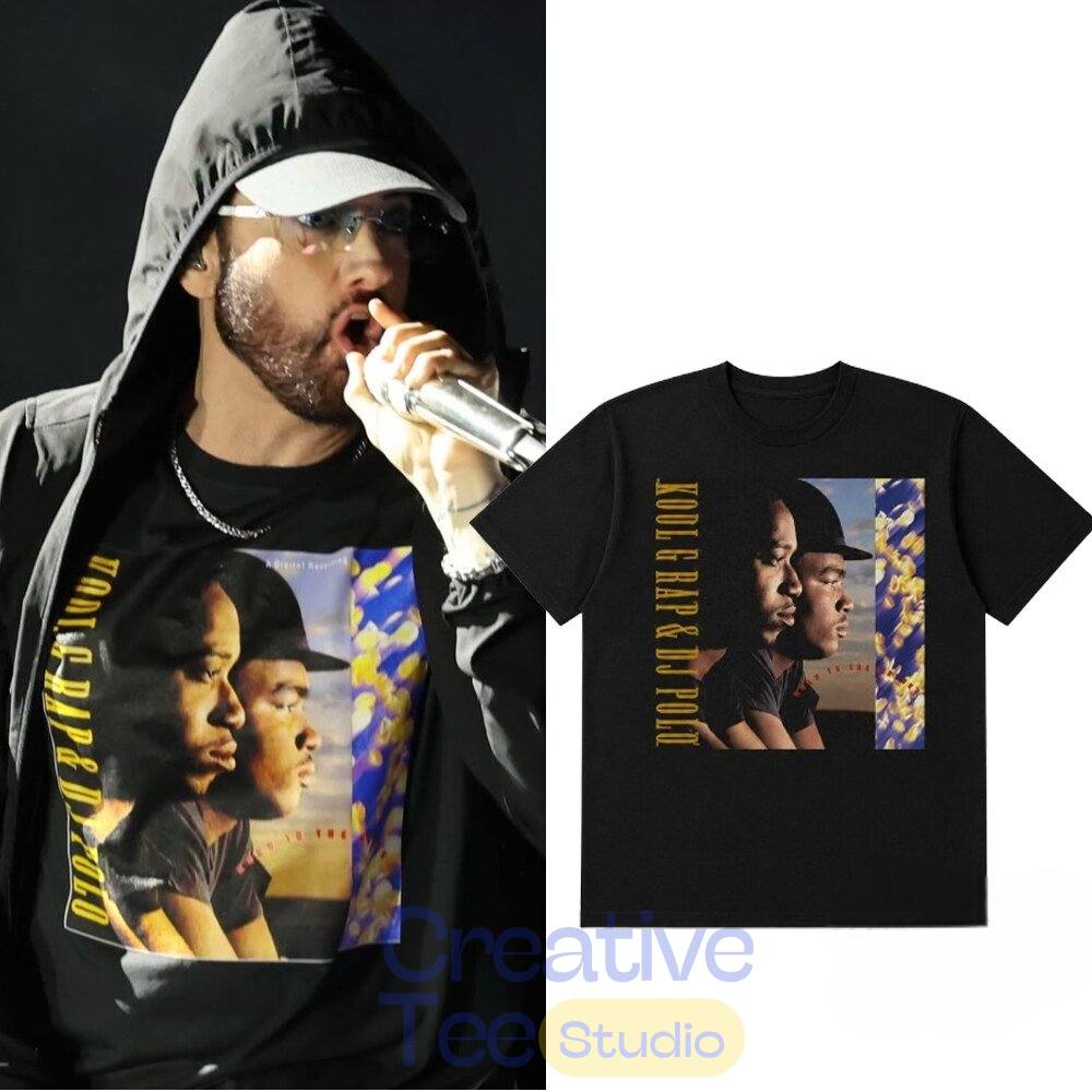 Eminem Kool G Rap and DJ Polo Road To The Riches At Jay-Z Show Limited Shirt Eminem Kool G Rap and DJ Polo Road To The Riches At Jay-Z Show Limited Shirt