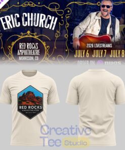 Eric Church Red Rocks Amphitheatre 2D T-Shirt
