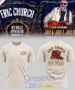 Eric Church Red Rocks Amphitheatre 3D T-Shirt