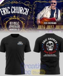 Eric Church Red Rocks Amphitheatre Shirt