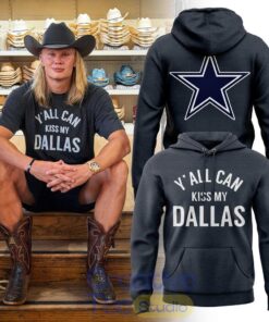 Erling Haaland Dallas Cowboys Y’all Can Kiss My Dallas Hoodie