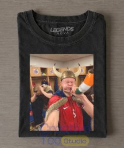Erling Haaland Norway 2026 Viking Celebration T-Shirt