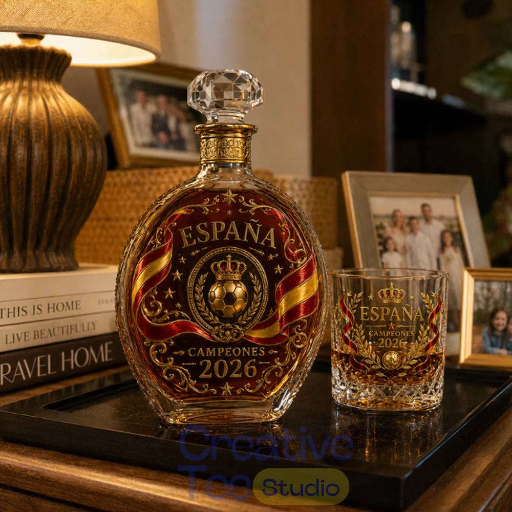 Espana Champion 2026 Whiskey Bottle Espana Champion 2026 Whiskey Bottle