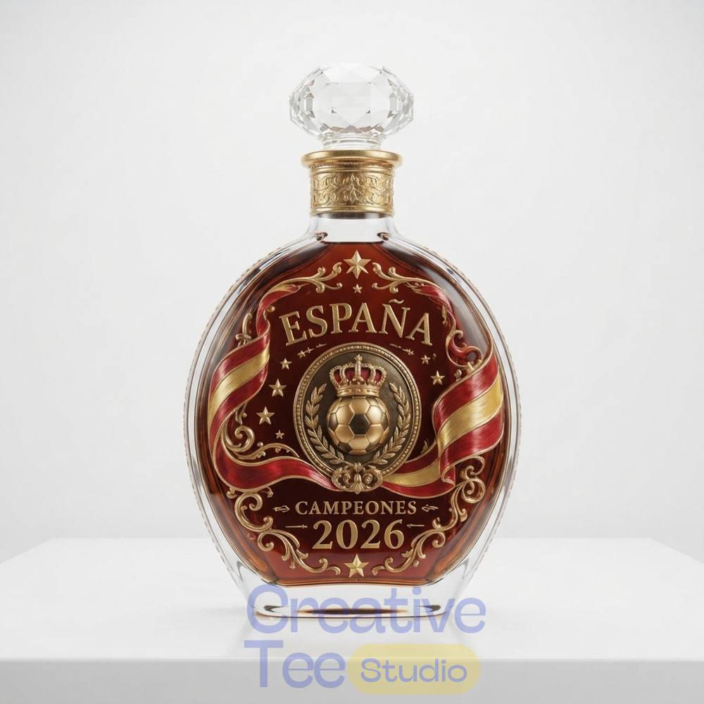 Espana Champion 2026 Whiskey Bottle Espana Champion 2026 Whiskey Bottle