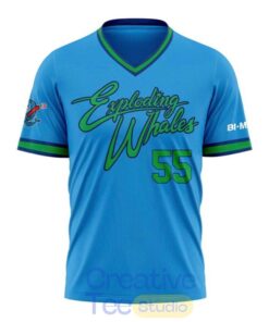 Eugene Emeralds x Exploding Whales Theme Night 2026 Jersey Shirt