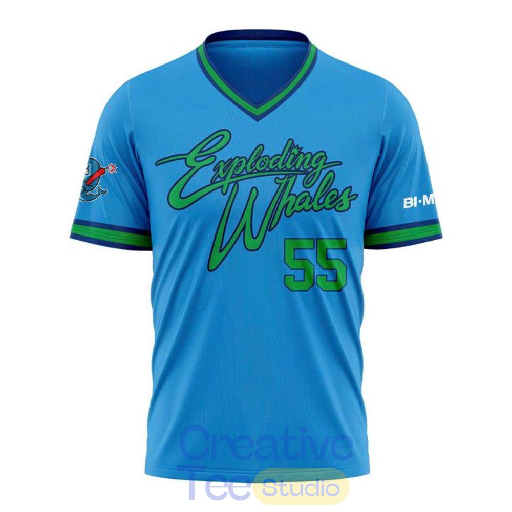 Eugene Emeralds x Exploding Whales Theme Night 2026 Jersey Shirt Eugene Emeralds x Exploding Whales Theme Night 2026 Jersey Shirt