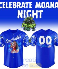 Eugene Emeralds x Moana Night 2026 Royal Blue Baseball Jersey Eugene Emeralds x Moana Night 2026 Royal Blue Baseball Jersey