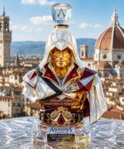 Ezio Auditore 20th Anniversary Crystal Whiskey Bottle