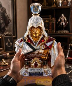 Ezio Auditore 20th Anniversary Crystal Whiskey Bottle