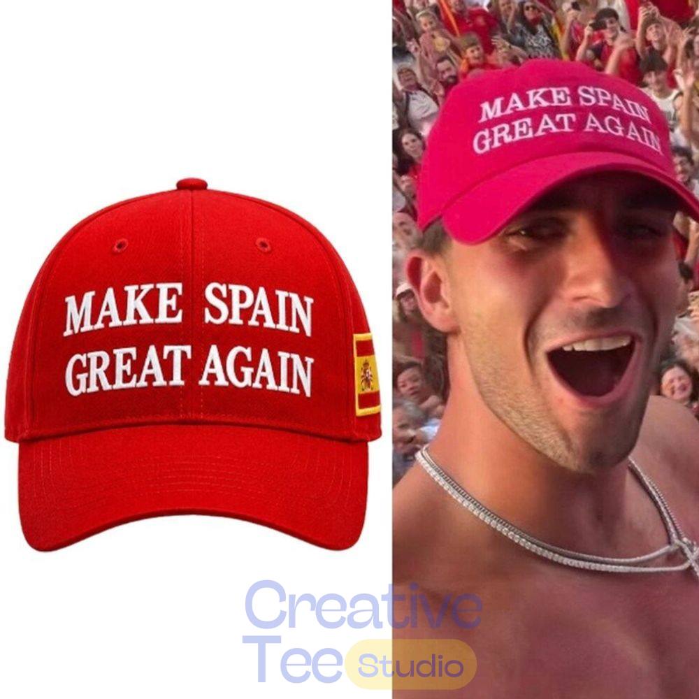 Ferran Torres Make Spain Great Again Classic Cap 2026 Ferran Torres Make Spain Great Again Classic Cap 2026