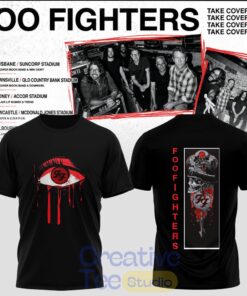 Foo Fighters Take Cover Au/Nz Tour Special Tee Hoodie