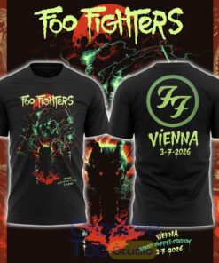 Foo Fighters Take Cover Tour 2026 At Ernst-Happel-Stadion, Vienna Tee Hoodie