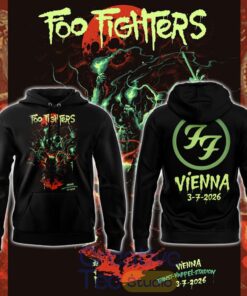 Foo Fighters Take Cover Tour 2026 At Ernst-Happel-Stadion, Vienna Tee Hoodie
