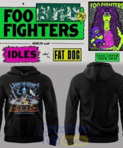 Foo Fighters 🎸🎤 “Take Cover Tour 2026” Hoodie