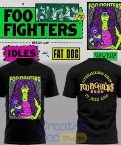 Foo Fighters Take Cover Tour 2026 Tee Hoodie