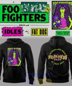 Foo Fighters Take Cover Tour 2026 Tee Hoodie