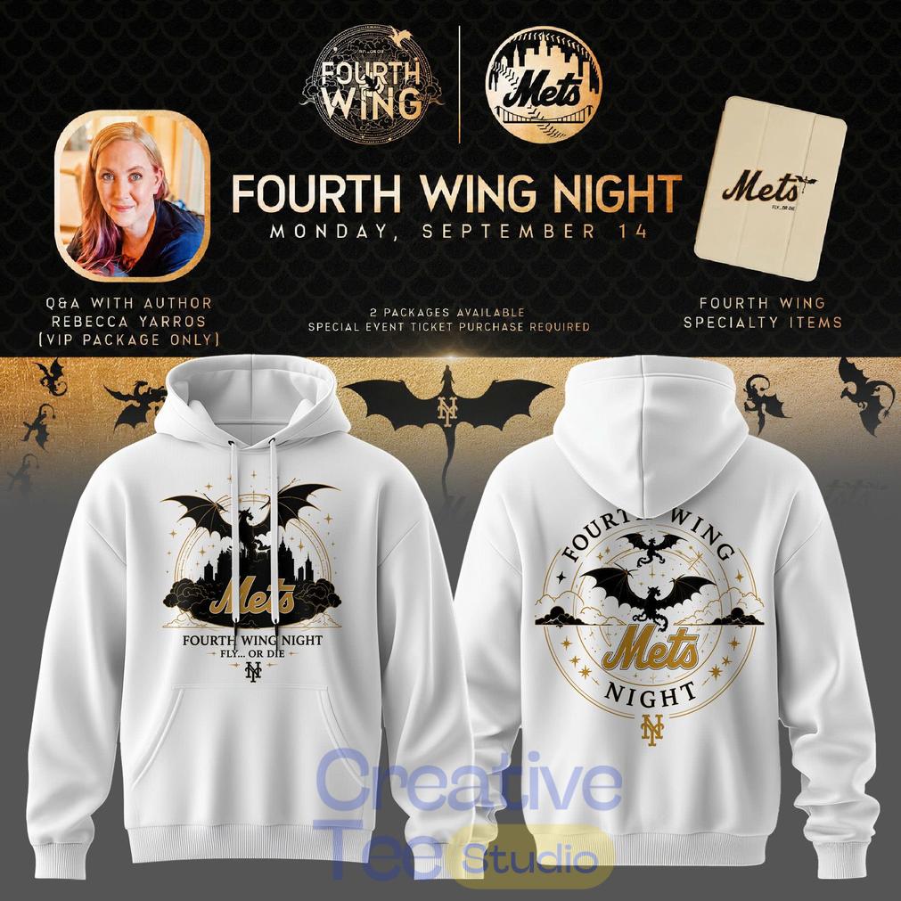 New York Mets x Fourth Wing Night 2026 Edition Hoodie New York Mets x Fourth Wing Night 2026 Edition Hoodie