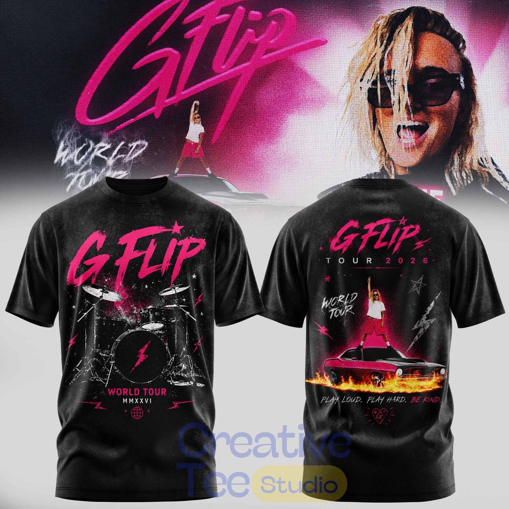 G Flip World Tour 2026 Premium T-Shirt G Flip World Tour 2026 Premium T-Shirt