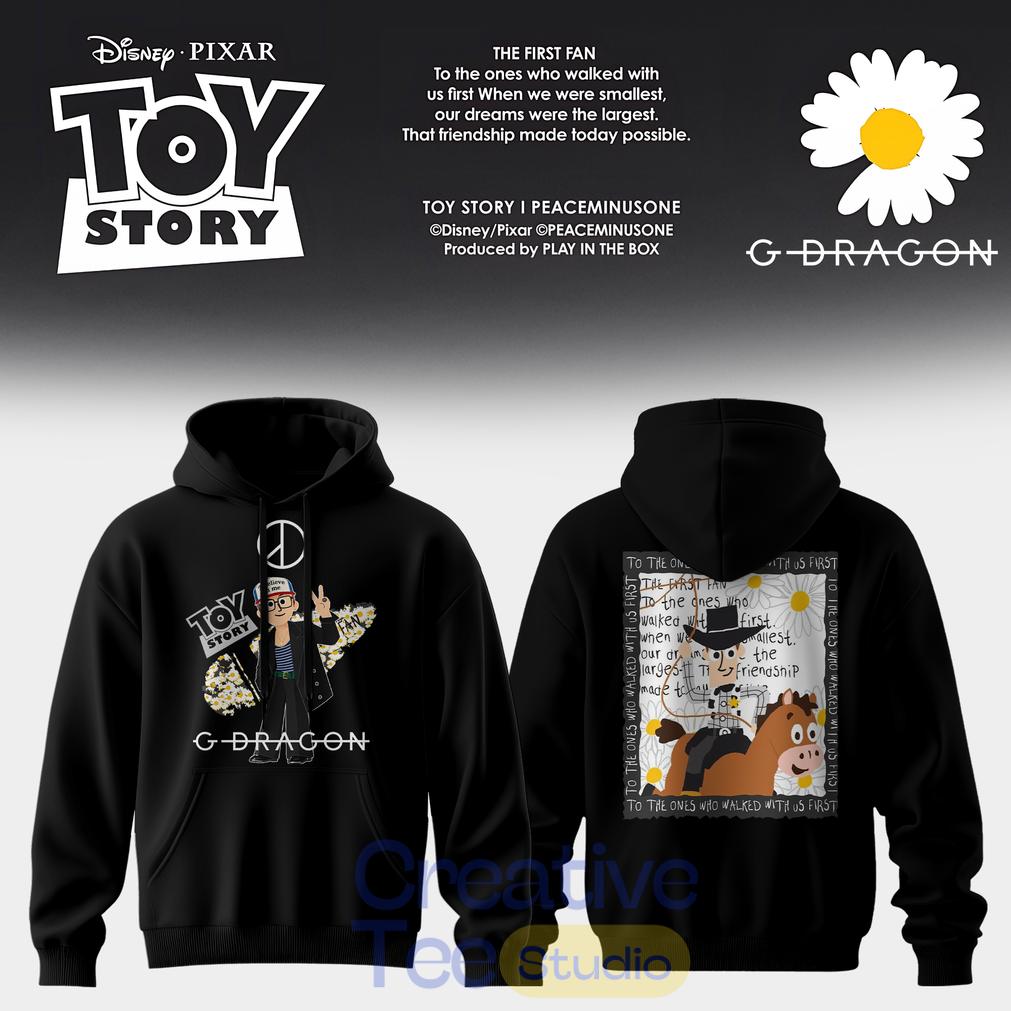 G-Dragon × Toy Story 5 Woody & Bullseye Edition Hoodie G-Dragon × Toy Story 5 Woody & Bullseye Edition Hoodie