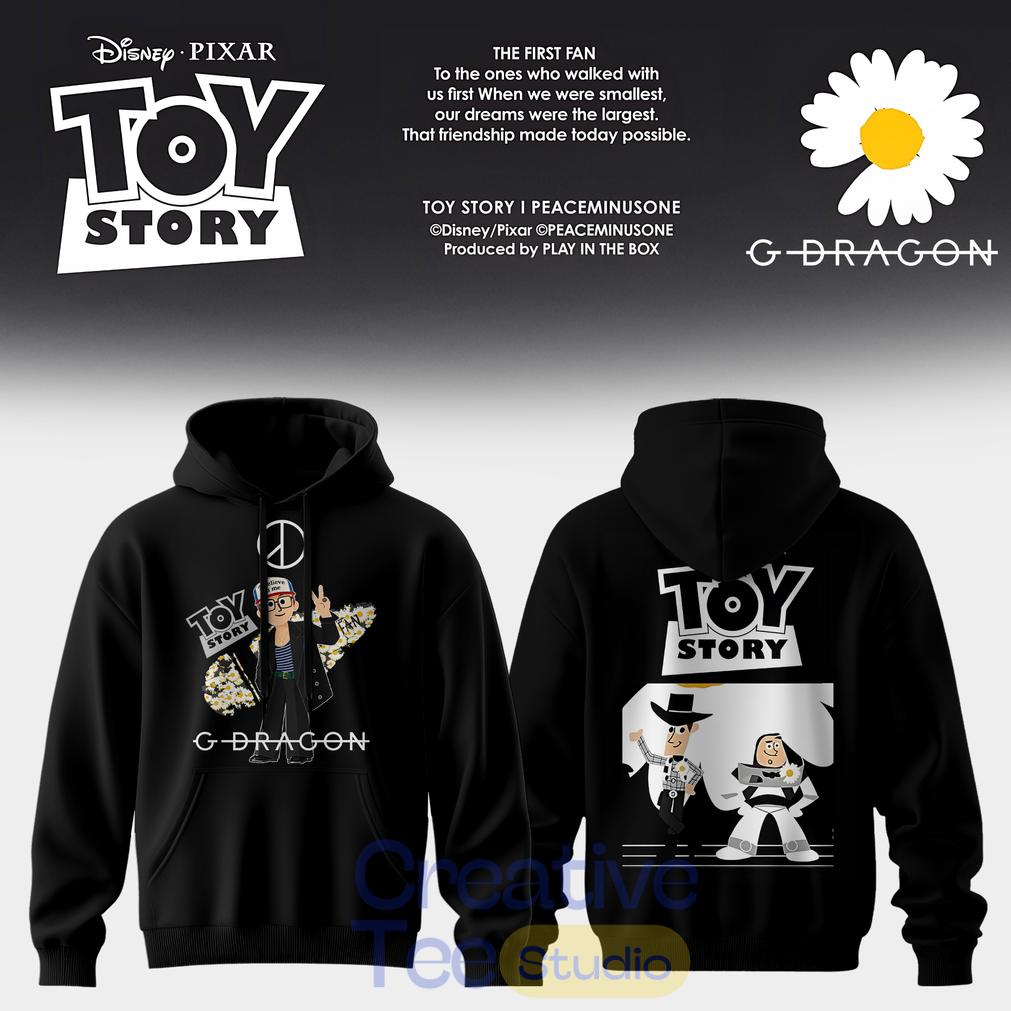 G-Dragon × Toy Story 5 Woody & Buzz Special Edition Hoodie G-Dragon × Toy Story 5 Woody & Buzz Special Edition Hoodie