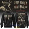 Gavin Adcock Steer Skull distressed Fleece Sweatshirt