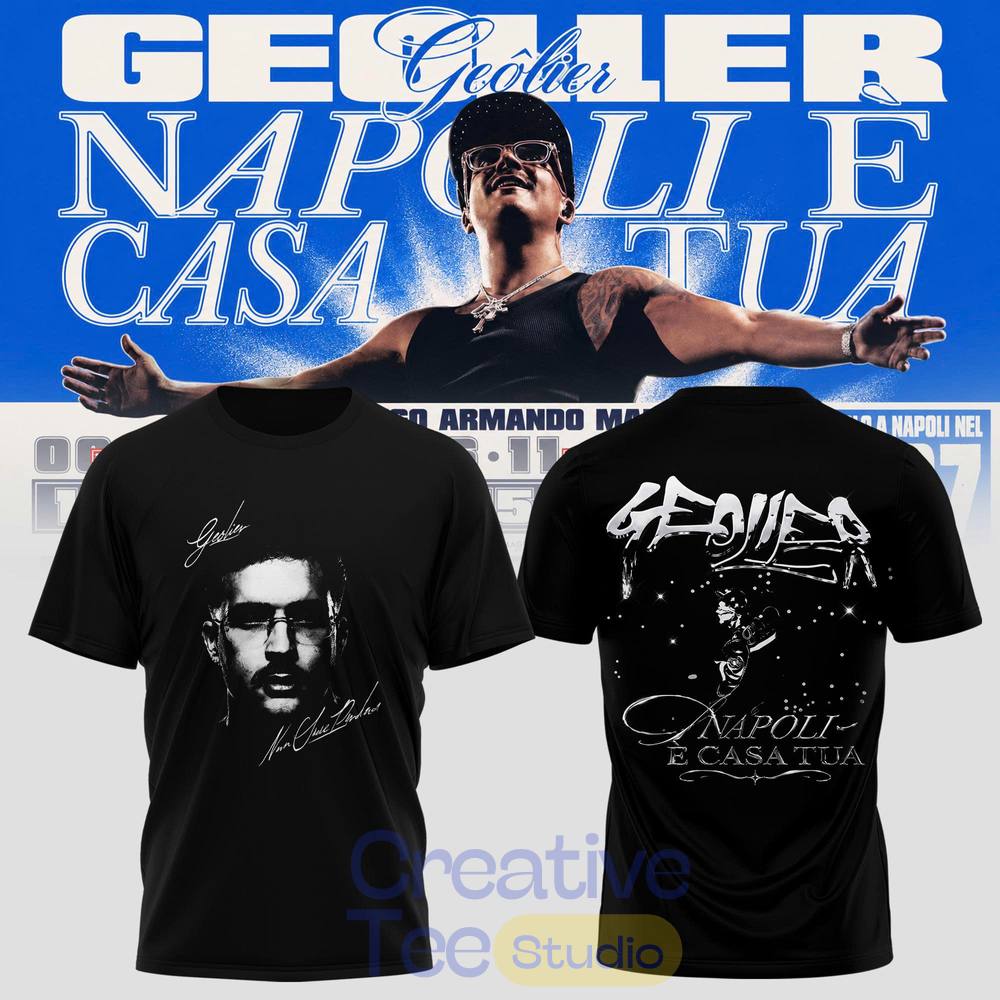 Geolier Napoli È Casa Tua ’27 Legacy Special Tee Hoodie Geolier Napoli È Casa Tua ’27 Legacy Special Tee Hoodie