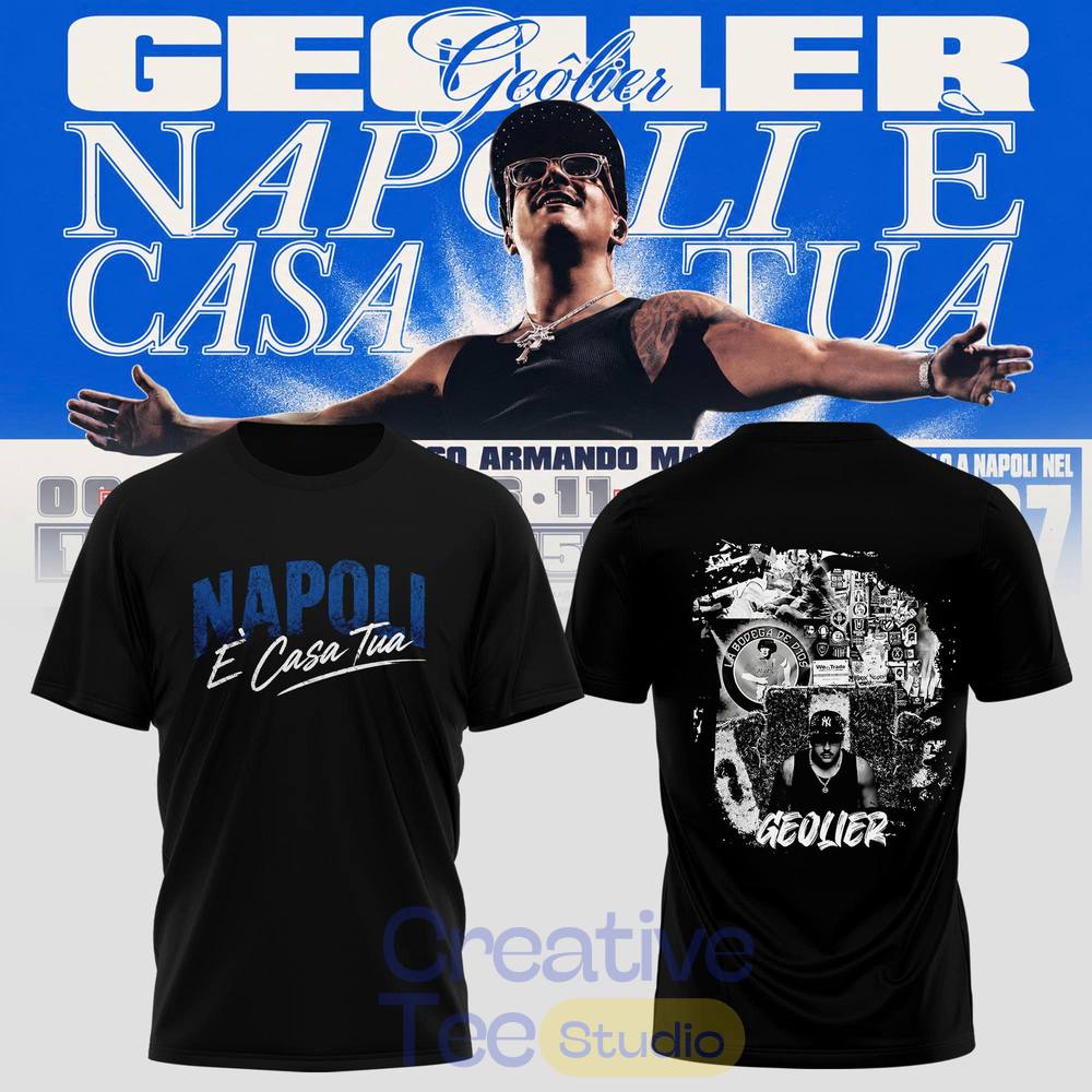 Geolier Napoli È Casa Tua ’27 Legacy Special Tee Hoodie Geolier Napoli È Casa Tua ’27 Legacy Special Tee Hoodie
