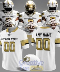 Georgia Tech Yellow Jackets 2026 New Old Gold Football Jersey