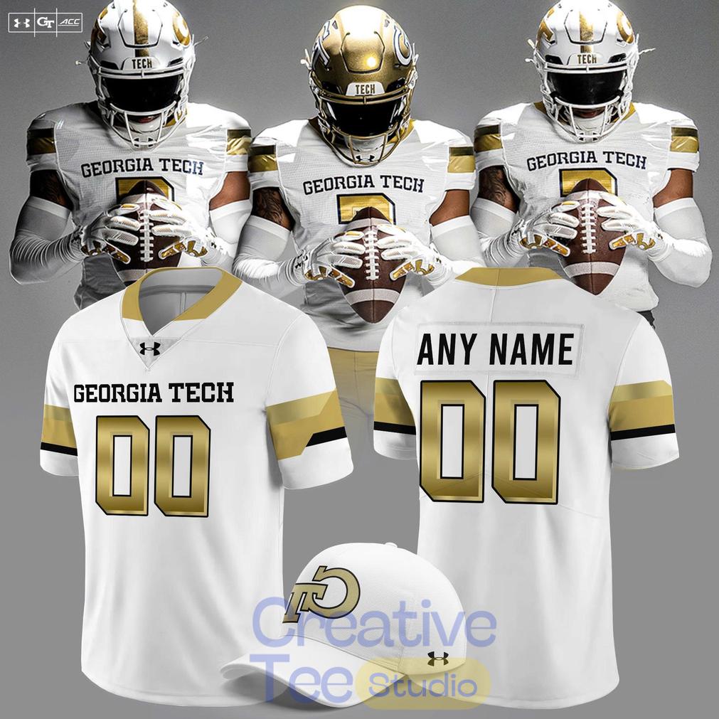 Georgia Tech Yellow Jackets 2026 New Old Gold Football Jersey Georgia Tech Yellow Jackets 2026 New Old Gold Football Jersey